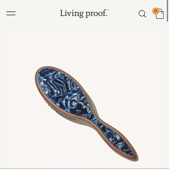 “LIVING PROOF” Wooden Boar Bristle Hair Brush main image 9